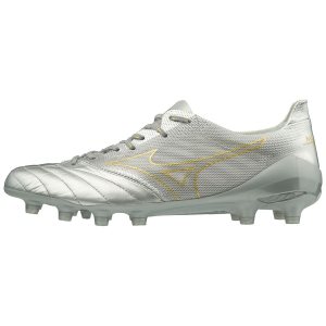 Mizuno Morelia Neo II Beta Ποδοσφαιρικα Παπουτσια Ανδρικα - Ασημι
